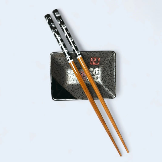 Art de la table asiatique : baguettes traditionnelles Shiba fabriquées à Tokyo