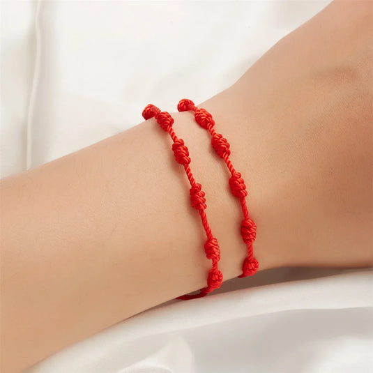 Bracelet rouge porte bonheur chinois, japonify site de produits et cadeaux japonais