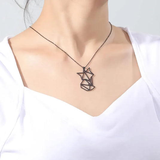 collier japonais bijou japonais porte bonheur kitsune renard japonais