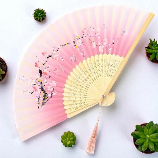 Éventail japonais décoratif sakura, Japonify – Culture japonaise - cadeau pour fan du japon