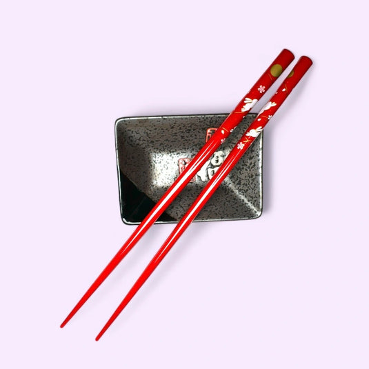 Art de la table asiatique : baguettes nippones authentiques fabriquées à Tokyo