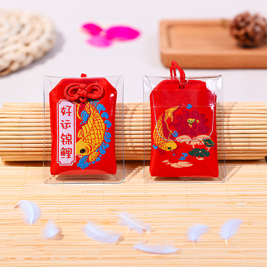 Omamori japonais amulette porte-bonheur pour attirer la chance et la bonne fortune