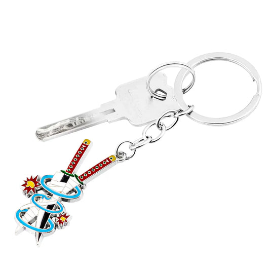 Accessoire trousseau de clés armes manga Kimetsu no Yaiba