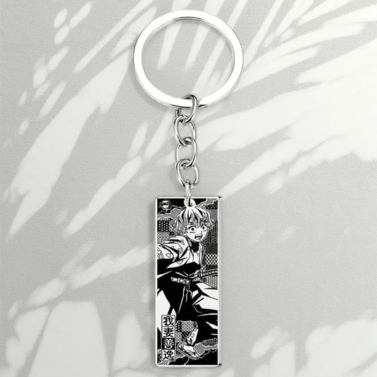 Porte-clé Demon Slayer, cadeau japonais Zenitsu