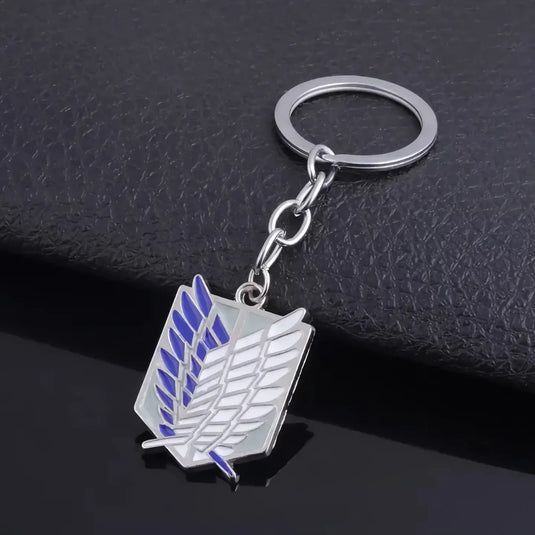 Porte-clé "Les Ailes de la Liberté" - L'iconique symbole des scouts, un must-have pour les fans de l'anime - idées cadeaux japonais manga animé