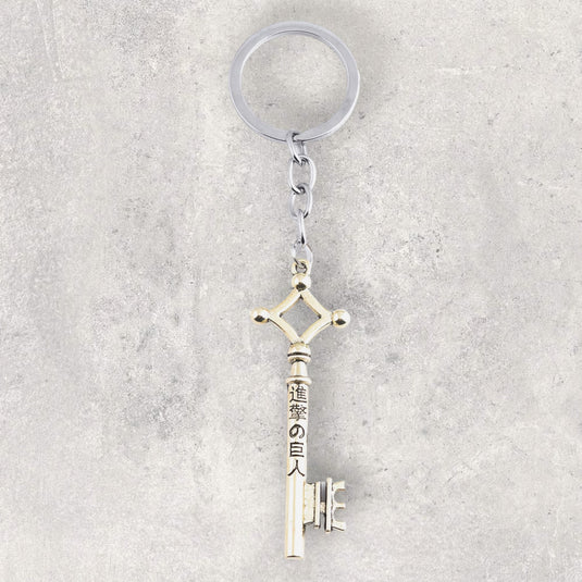 Porte-clés Clé d'Eren - Emportez les mystérieuses clés emblématiques de "L'Attaque des Titans" avec vous - animé manga produits japonais cadeaux japonify