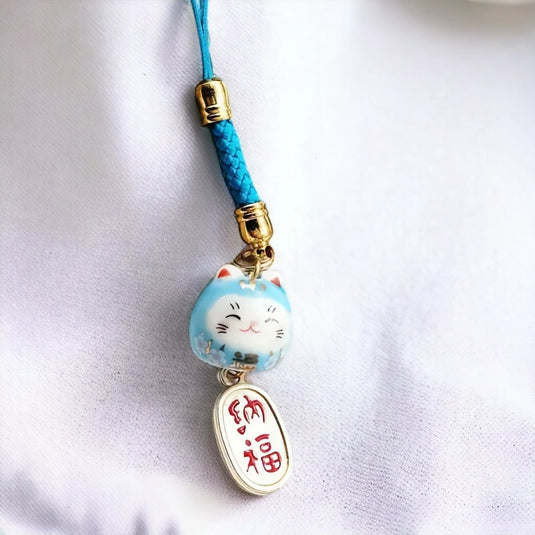 sangle smartphone maneki neko chat japon japonais cadeaux japonais chez japonify