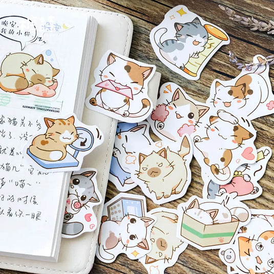 stickers kawaii japonais chat japonais neko cadeaux japonais