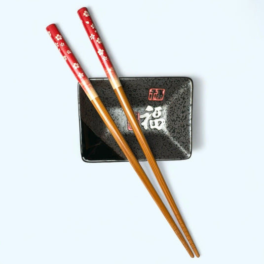 Idée cadeau artisanat japonais : authentiques baguettes pour sushi et ramen