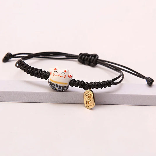 idées cadeaux japonais bracelet japonais maneki neko koban