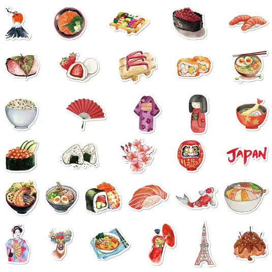 Stickers Japon tradition et modernité, Japonify – Cadeaux Japonais
